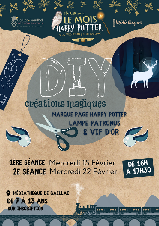 Février 15 et 22 DIY créations magiques