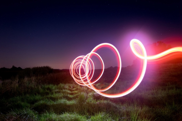 Light painting screw