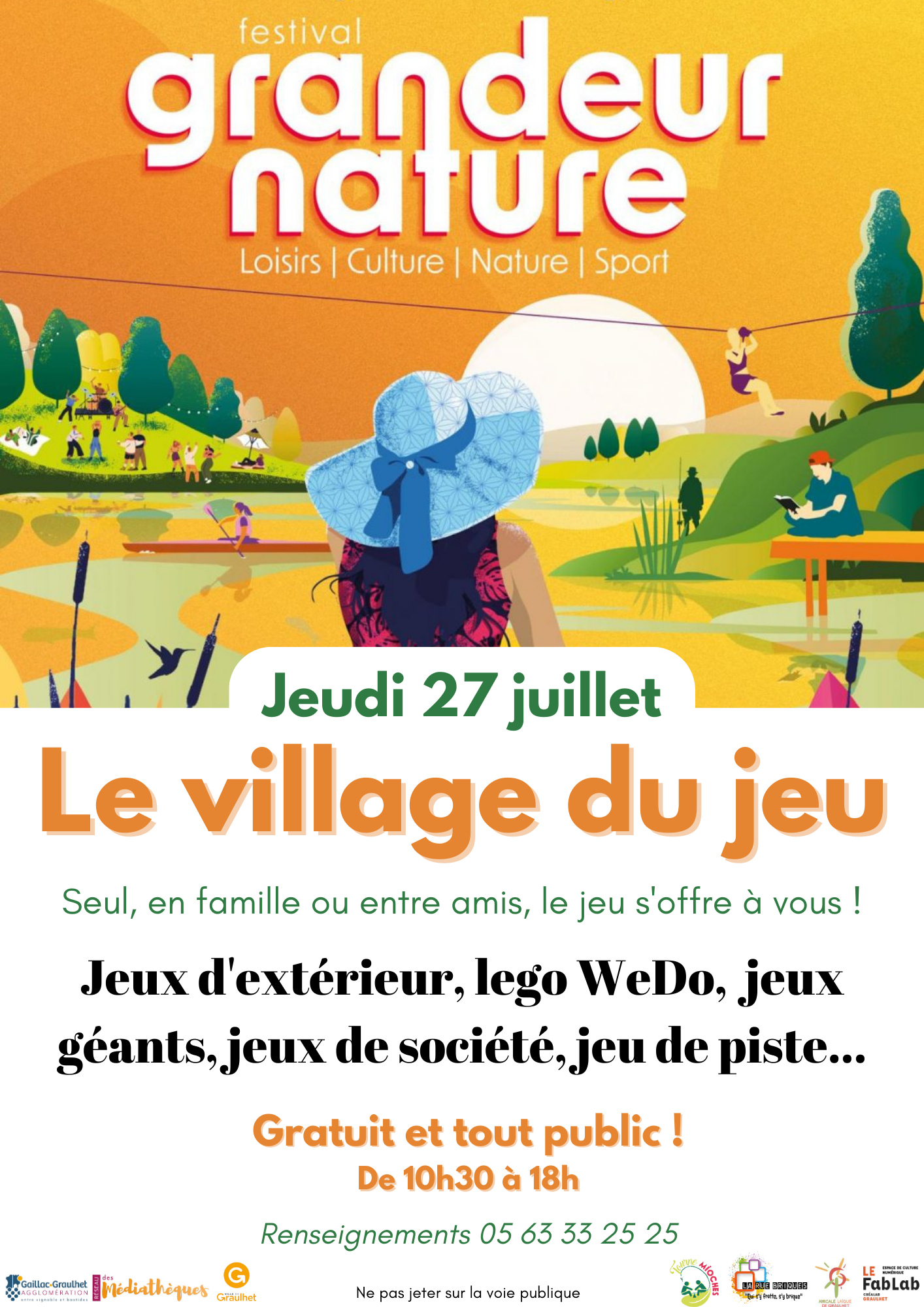 Village du jeu Jeudi 27 juillet